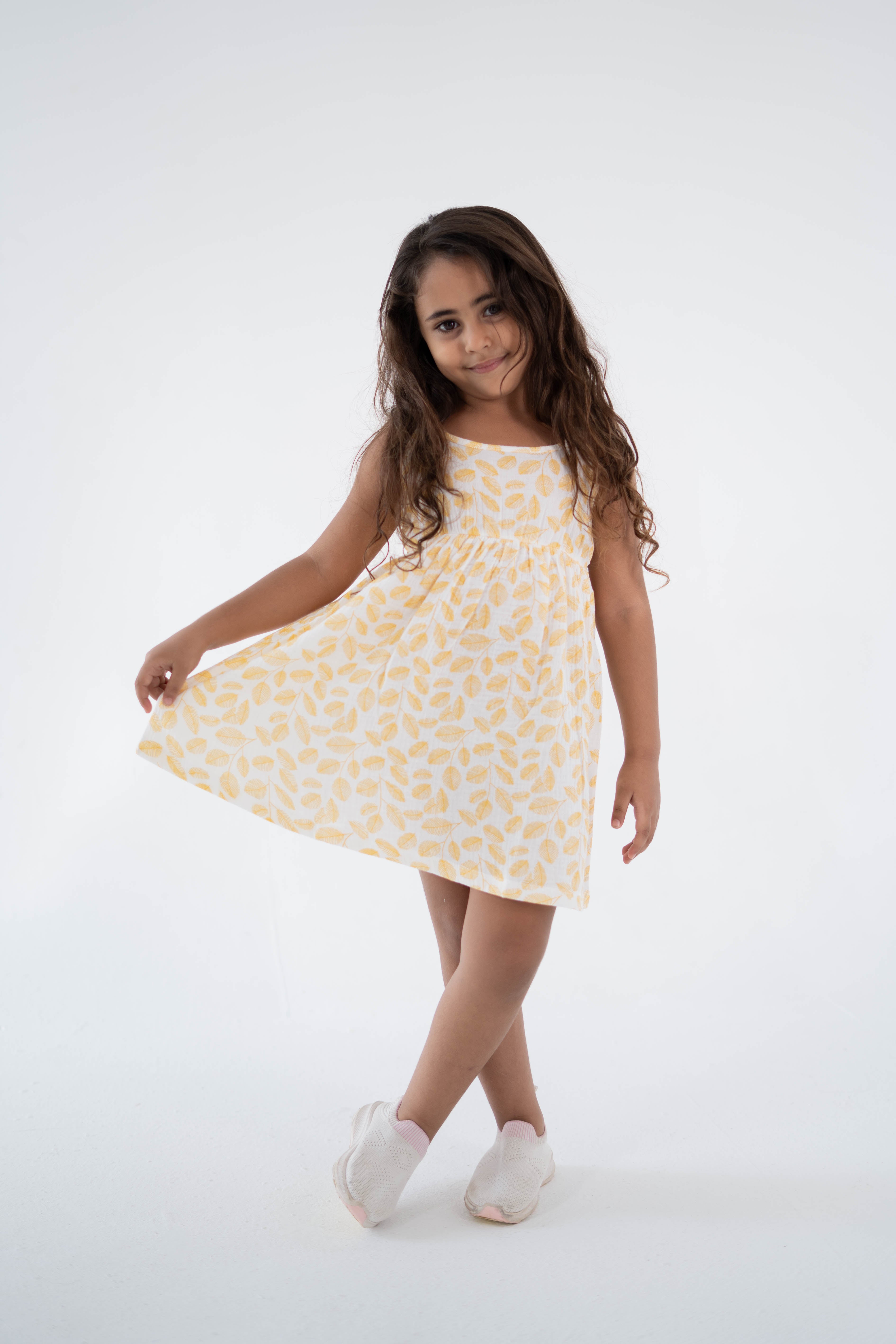 Yellow Leaves Dress