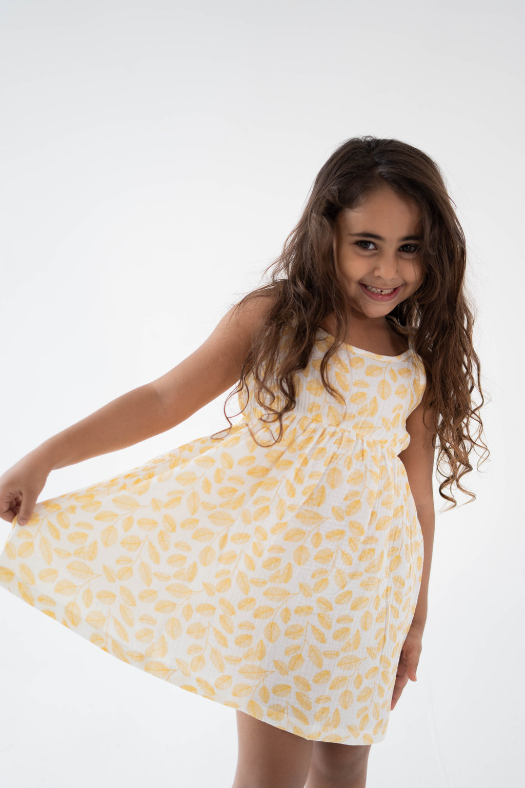 Yellow Leaves Dress