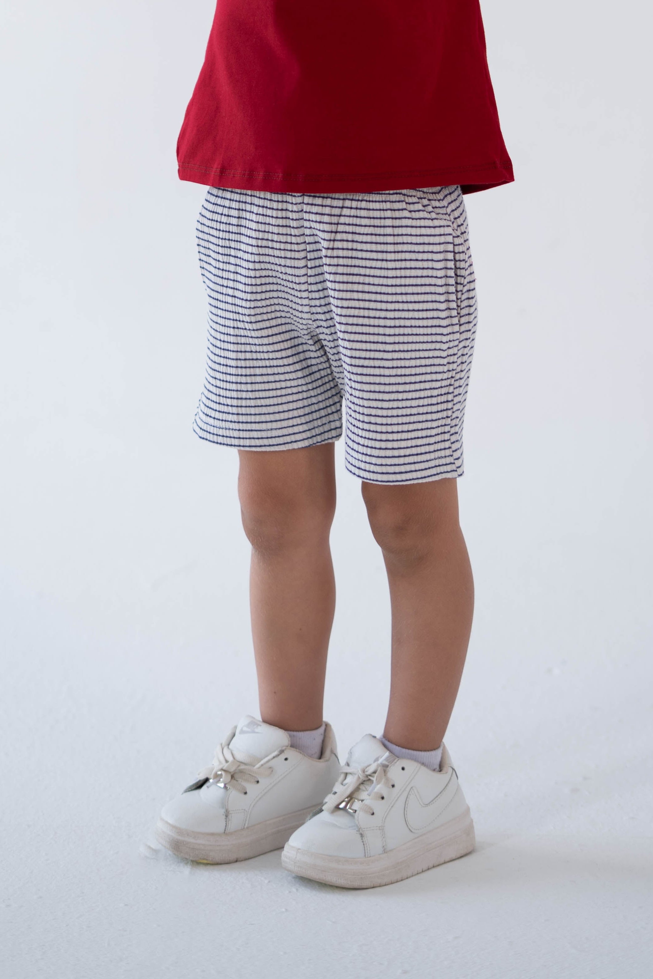 Striped Blue Short