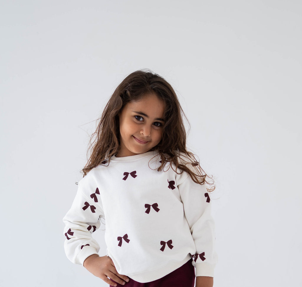 Ribbon Sweatshirt